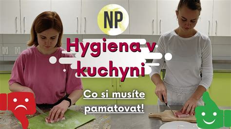 Ilustrácia čistoty a hygieny v kuchyni