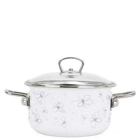 Rozmery a vlastnosti smaltovaného hrnca