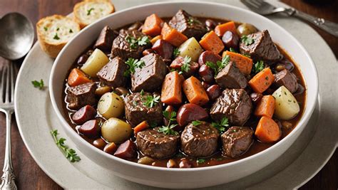 Boeuf Bourguignon v keramickej nádobe