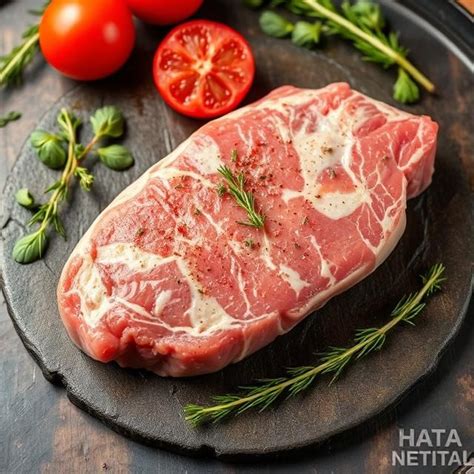 Suroviny na prípravu teľacieho steaku