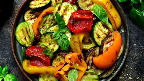 Grilovaná zelenina a ovocie