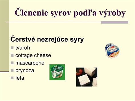 Infografika o rozdelení syrov podľa druhu