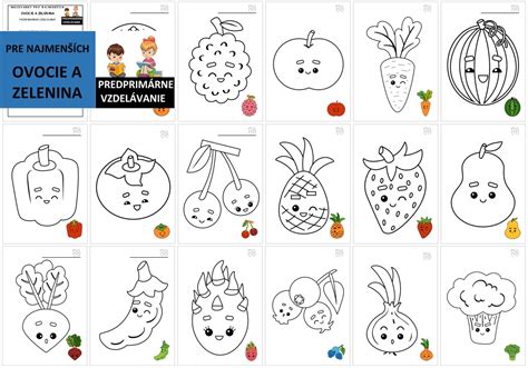 Ovocie a zelenina ako téma pre výtvarné aktivity detí