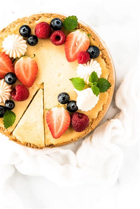 ovocný cheesecake