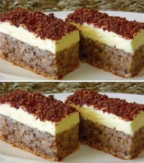 Príprava pudingových rezov