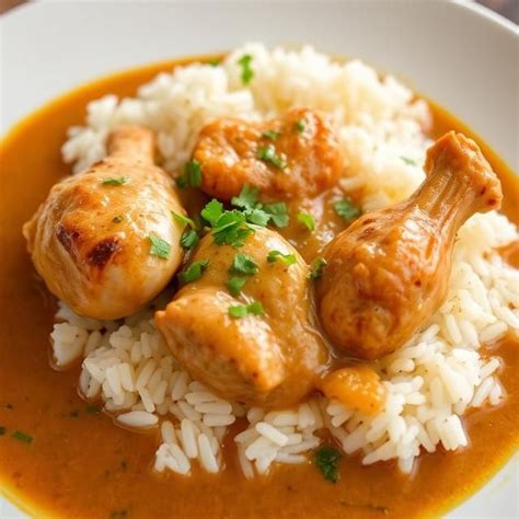 kuracie mäso na šťave s ryžou