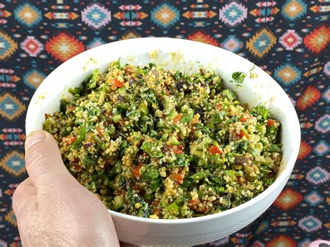 Ingrediencie na tabbouleh