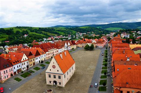 Radničné námestie v Bardejove