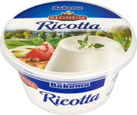 štruktúra syra ricotta
