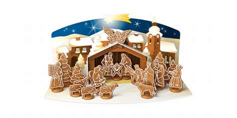 Súprava vykrajovačov na perníkový betlehem