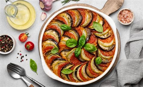 Ilustrácia zeleniny na prípravu ratatouille