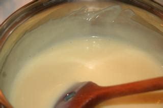 Vizualizácia správnej konzistencie pudingového krému