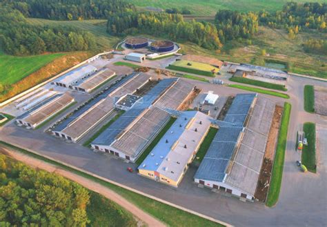 Farma s kravami a mliečnym automatom