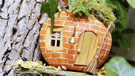 Tekvicový domček pre zvieratká