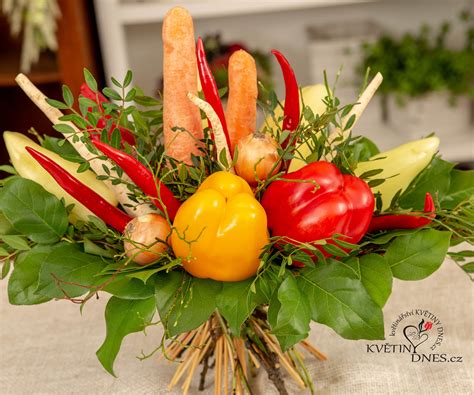 Kytice zo zeleniny