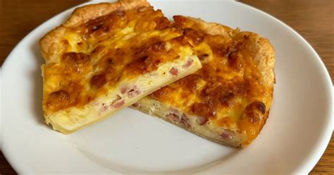 Proces prípravy cesta na quiche
