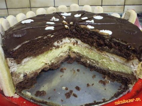 vrstvy pudingovej torty