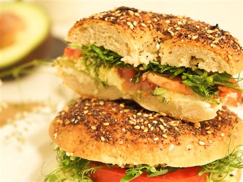 Čerstvo upečené domáce bagely