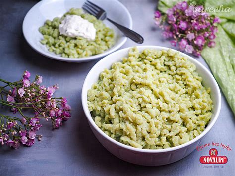 Halušky s medvedím cesnakom
