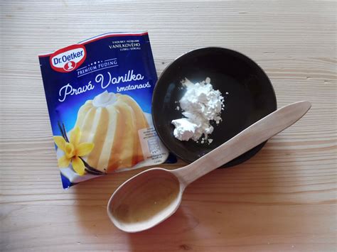 Zloženie pudingového krému