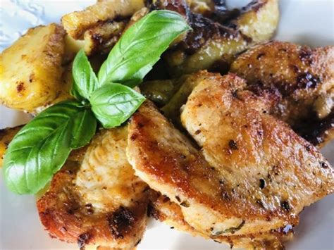 Ingrediencie na kurací steak