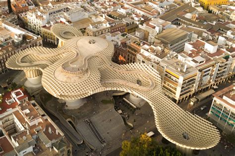 Panorama Sevilly s Metropol Parasol