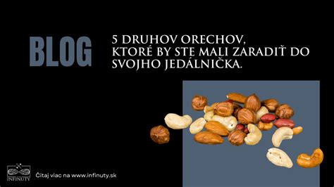 Ilustrácia rôznych druhov orechov