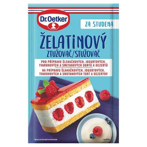 želatínový stužovač