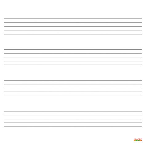 Notová osnova s akordami