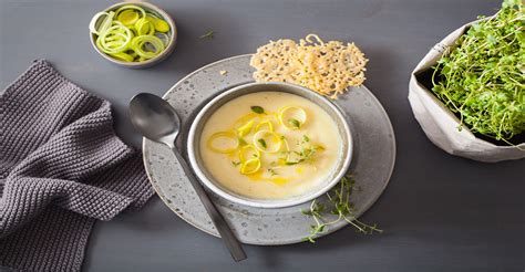 ingrediencie na polievku Vichyssoise