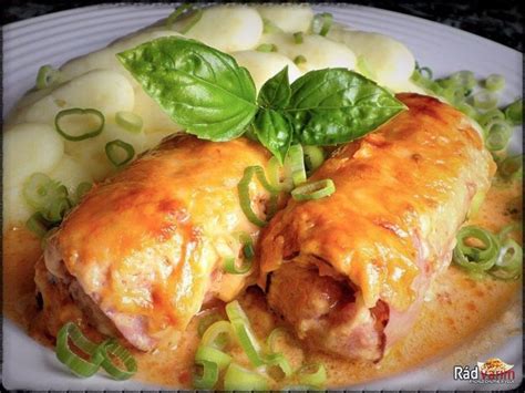 Elegantné kuracie rolky s mozzarellou a prosciuttom