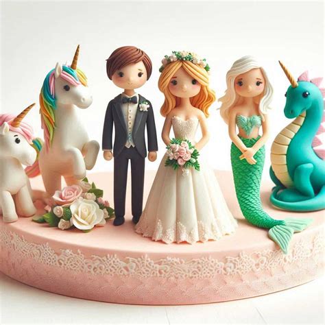 Marcipánové figúrky zvierat na tortu