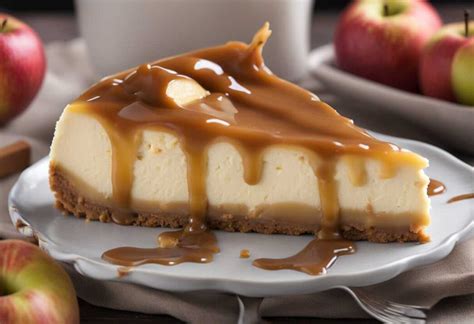 Cheesecake s jablkami a škoricou
