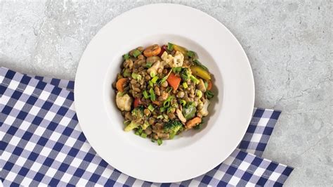 Šošovica so zeleninou