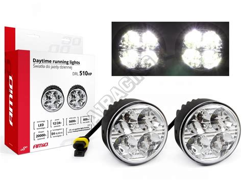 Detail LED denného svietenia DRL 05