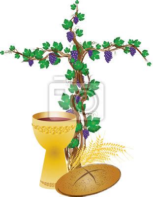 Symbol premeny chleba a vína