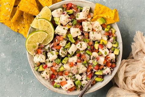Miska s ceviche