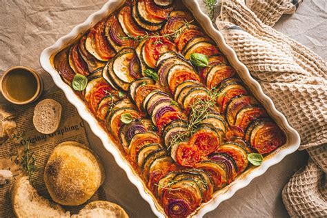 Zapekané ratatouille v miske