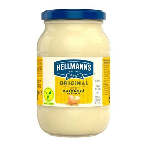 Zloženie dresingu Hellmann's