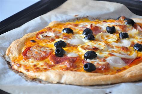 Bezlepková pizza v pizzerii