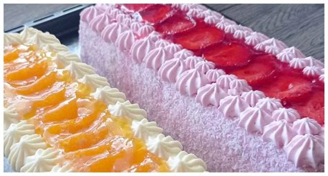 Infografika s rôznymi druhmi krémov a ovocia na jahodové rezy