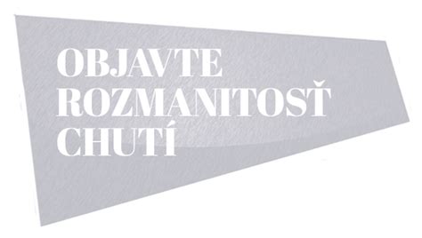 Rozmanitosť chutí