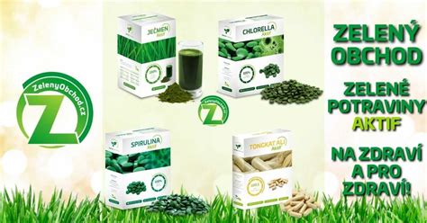 Zelené potraviny - Chlorella a Zelený jačmeň