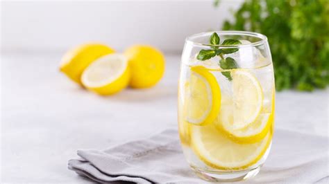 Citronová voda pre detox