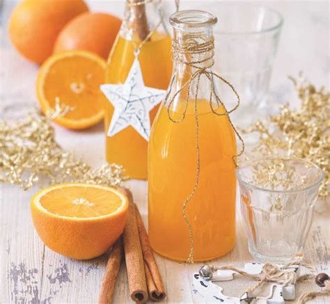 Ingrediencie na vianočný pomarančový sirup