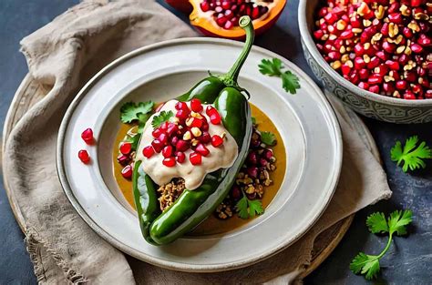 Fotografia jedla Chiles en Nogada