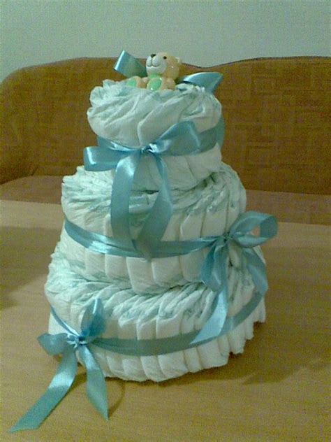 plienková torta na krstiny
