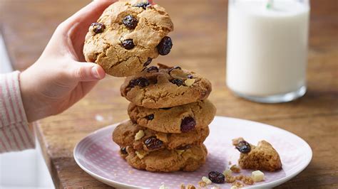 cookies s brusnicami a bielou čokoládou