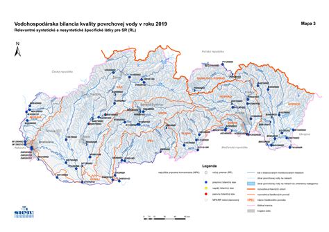 Mapa s výskytom lososovitých pstruhov