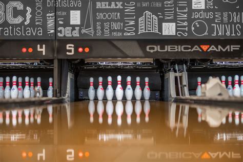 Fotografia bowlingových dráh